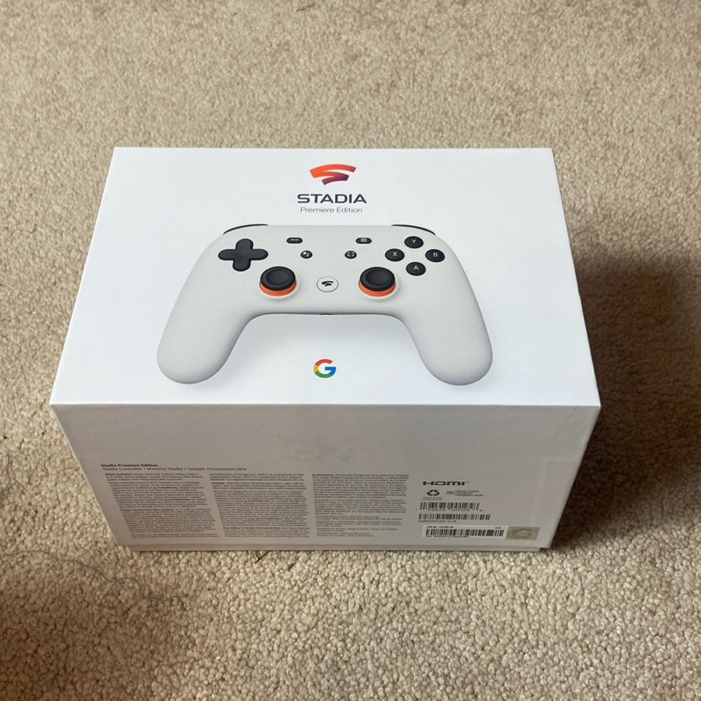 NEW - GOOGLE STADIA PREMIERE EDITION CONTROLLER